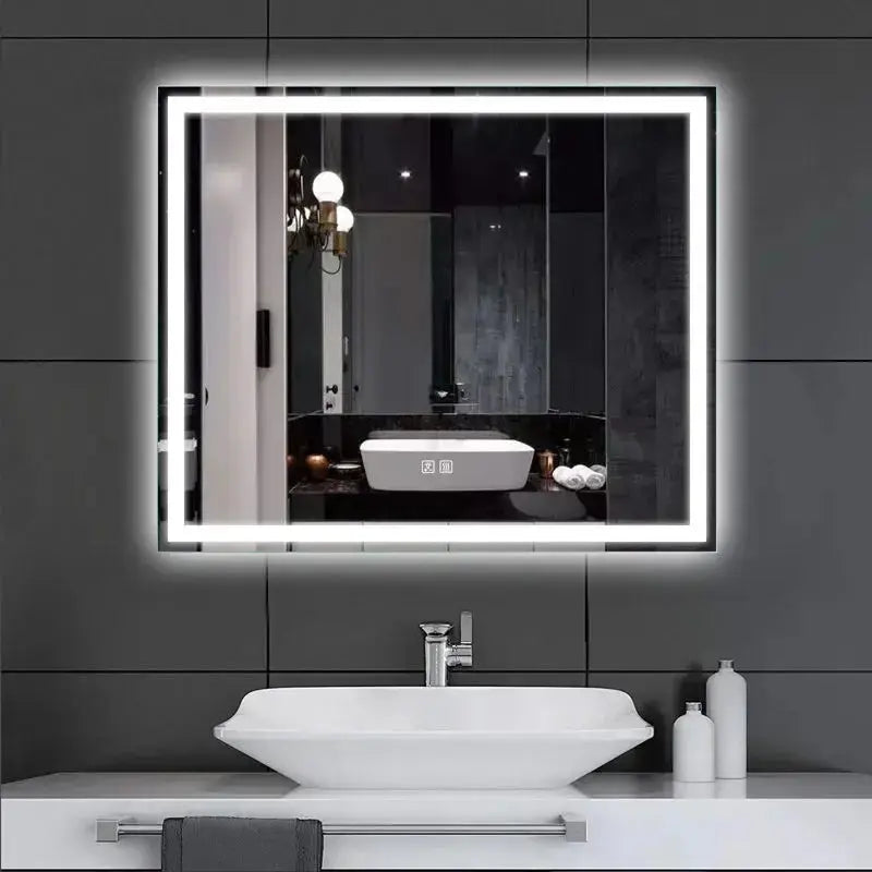 20 x 28 Inch Center Glow LED Bathroom Mirror with Anti-Fog – view 16