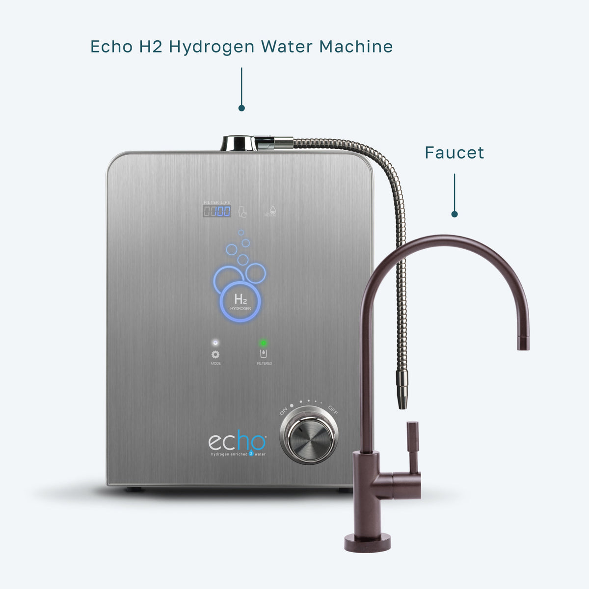 Echo H2 Hydrogen Water Machine with 5-Stage Filtration – view 7