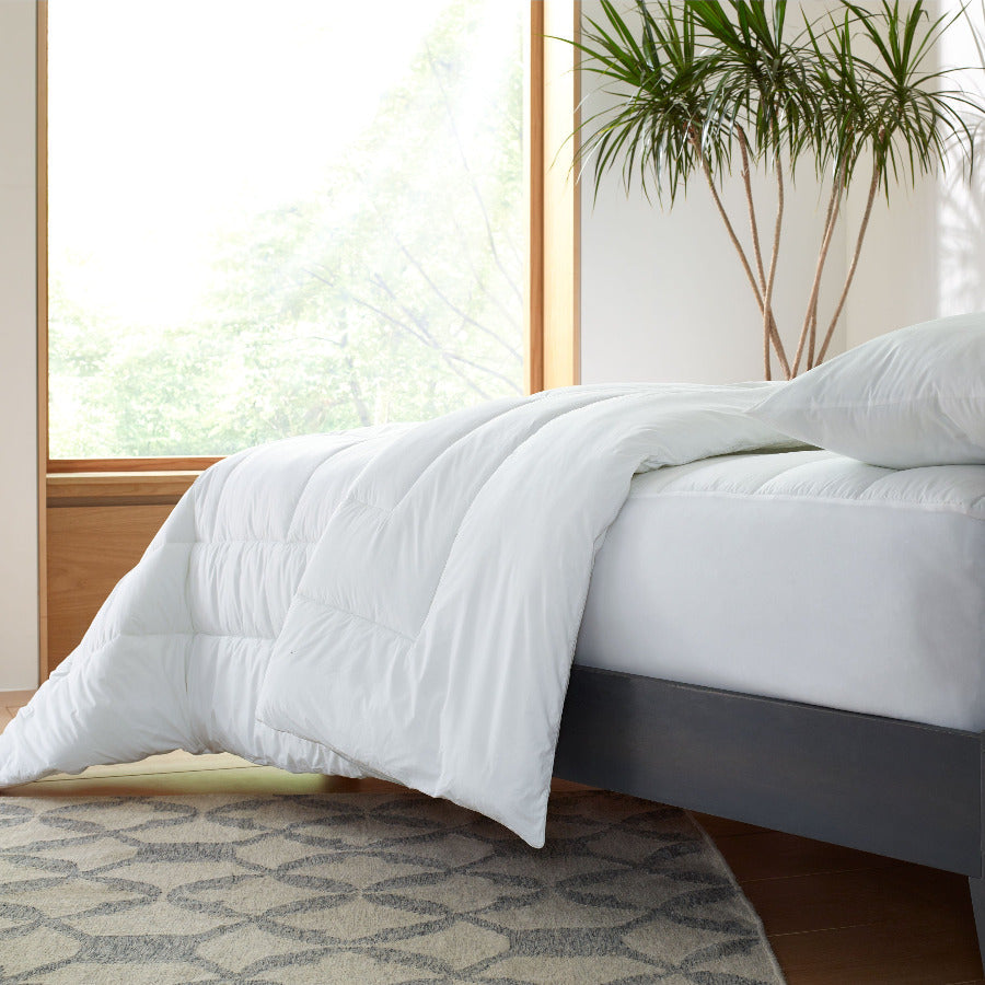 All-Season Down Alternative Comforter with 300 Thread Count Cotton Shell – view 5
