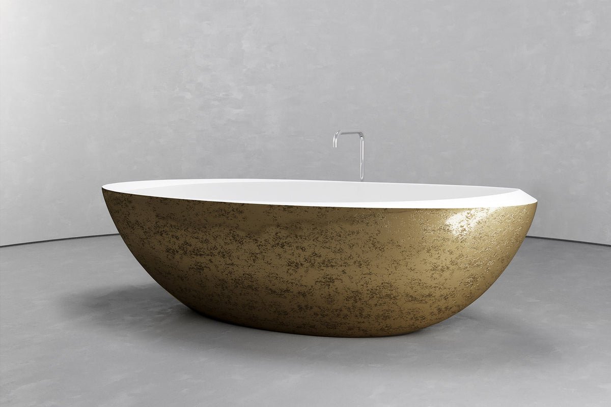 Extra-Large Oval Freestanding Concrete Bathtub – Bespoke Collection – view 21