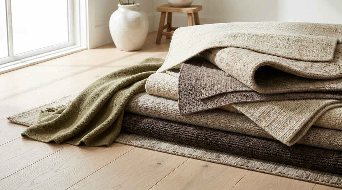Wool vs. Synthetic vs. Jute Rugs: A Buyer's Guide
