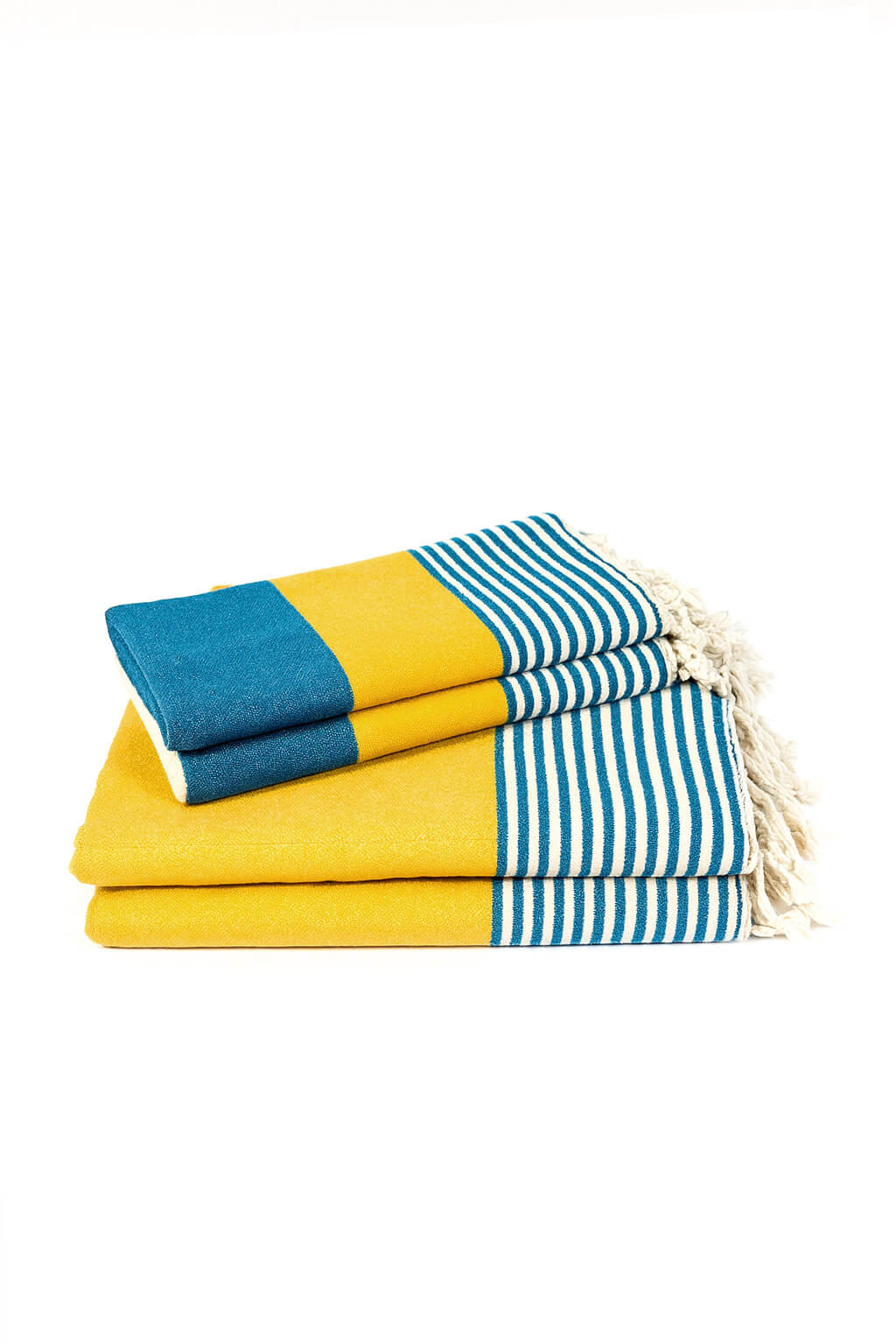 Multi Color Turkish Towel Bundle, Hand Woven and Pre-Washed Cotton – view 31