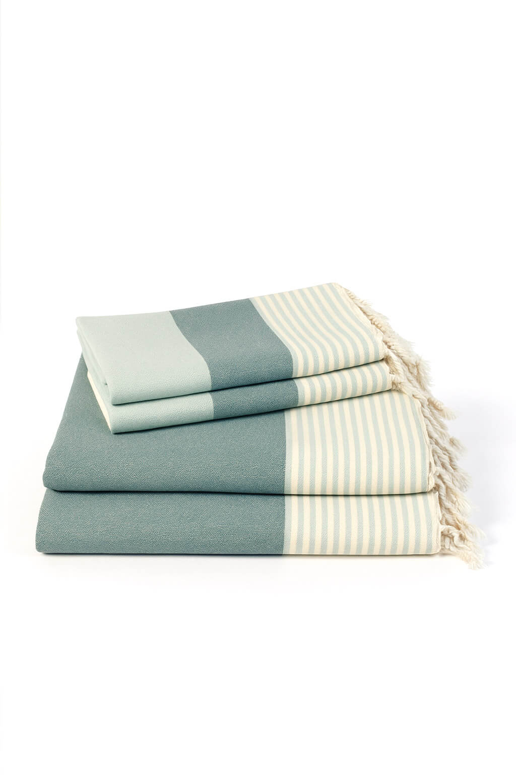Multi Color Turkish Towel Bundle, Hand Woven and Pre-Washed Cotton – view 17