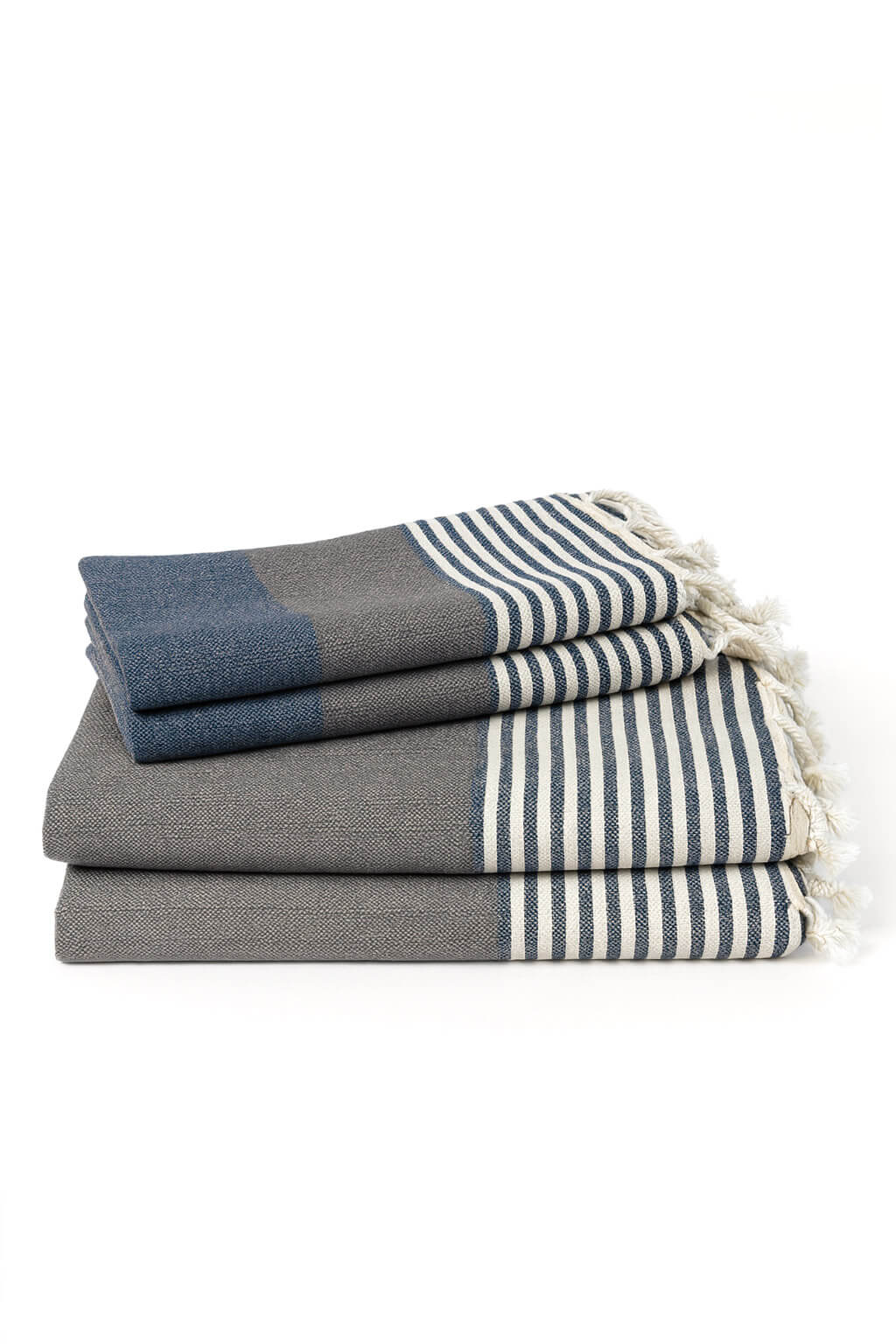Multi Color Turkish Towel Bundle, Hand Woven and Pre-Washed Cotton – view 6