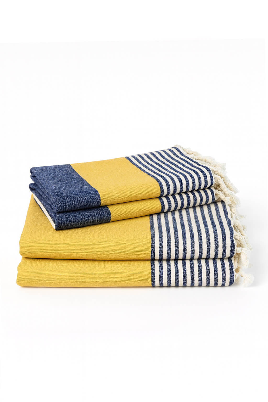 Multi Color Turkish Towel Bundle, Hand Woven and Pre-Washed Cotton – view 3