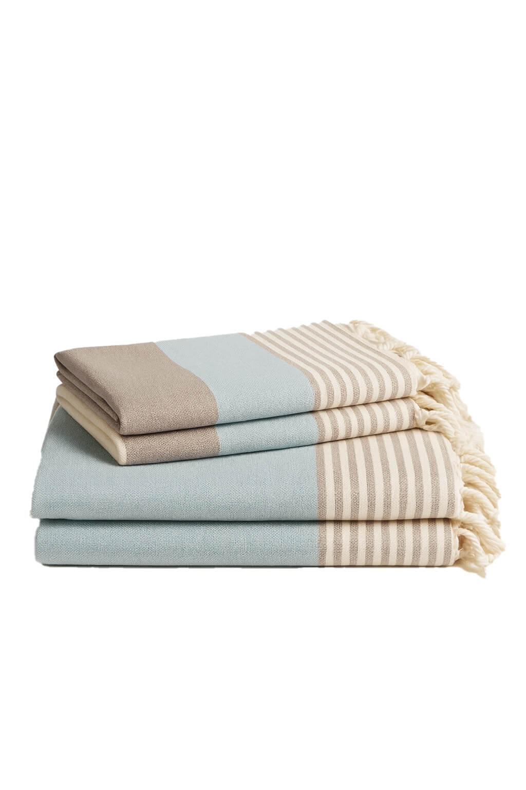 Multi Color Turkish Towel Bundle, Hand Woven and Pre-Washed Cotton – view 13