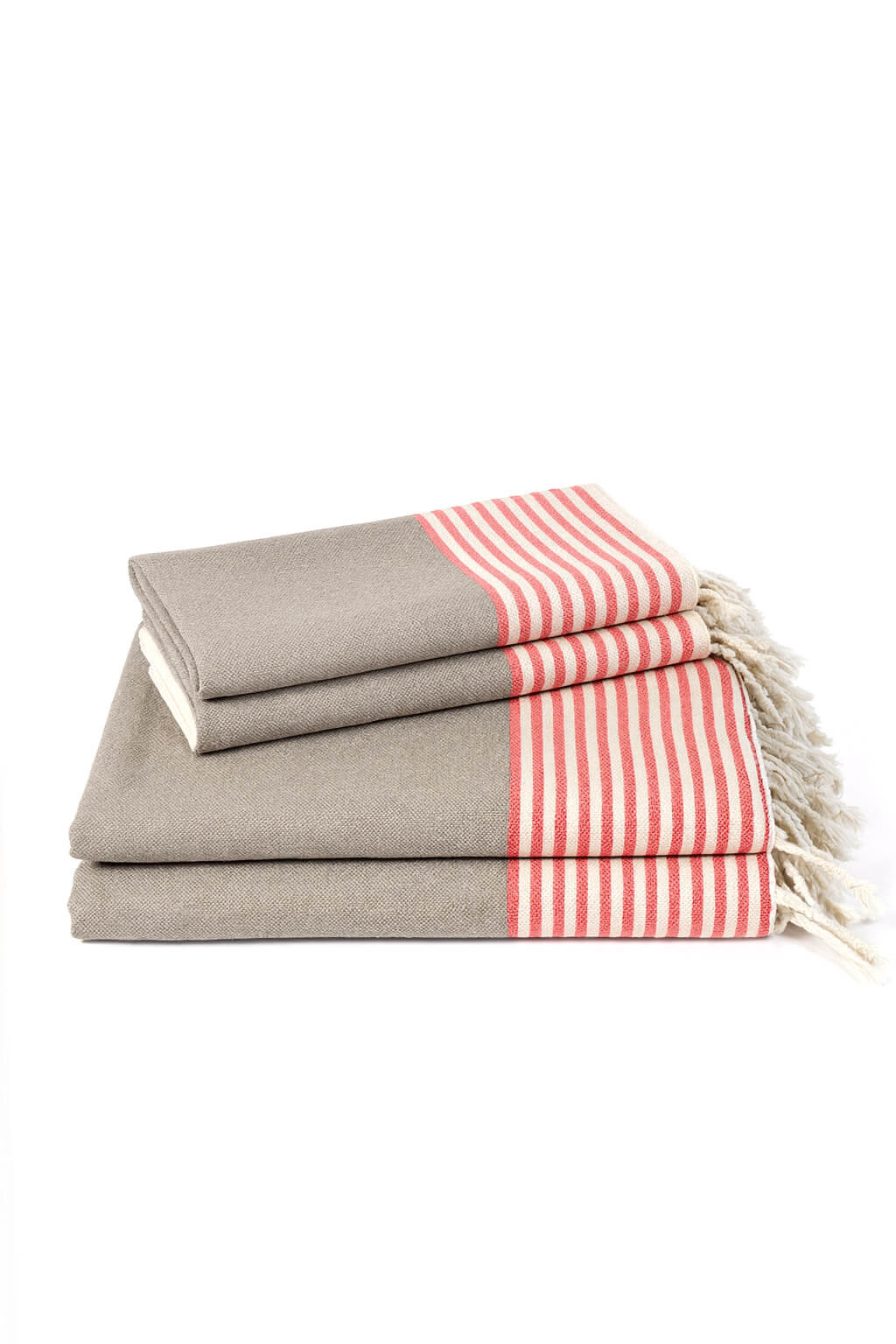 Multi Color Turkish Towel Bundle, Hand Woven and Pre-Washed Cotton – view 34