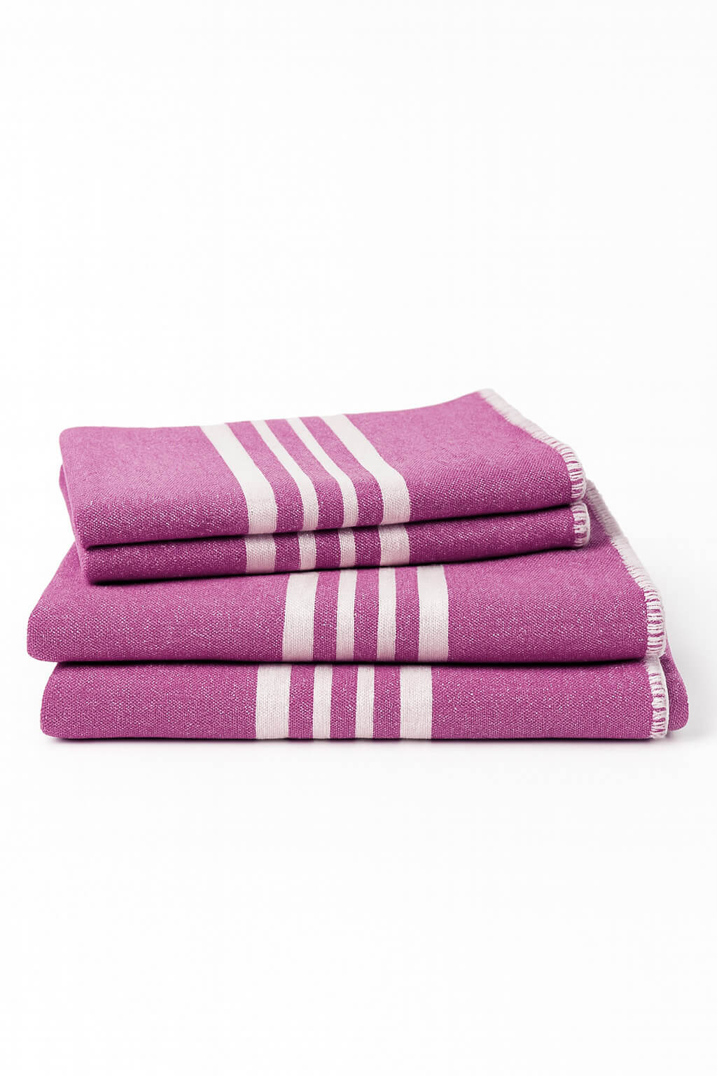 Farm House Turkish Towel Without Fringe Bundle, 2 Full Size and 2 Mini – view 35