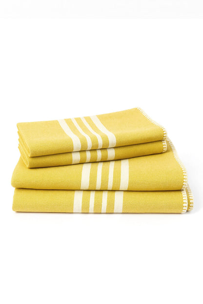 Farm House Turkish Towel Without Fringe Bundle, 2 Full Size and 2 Mini – view 41