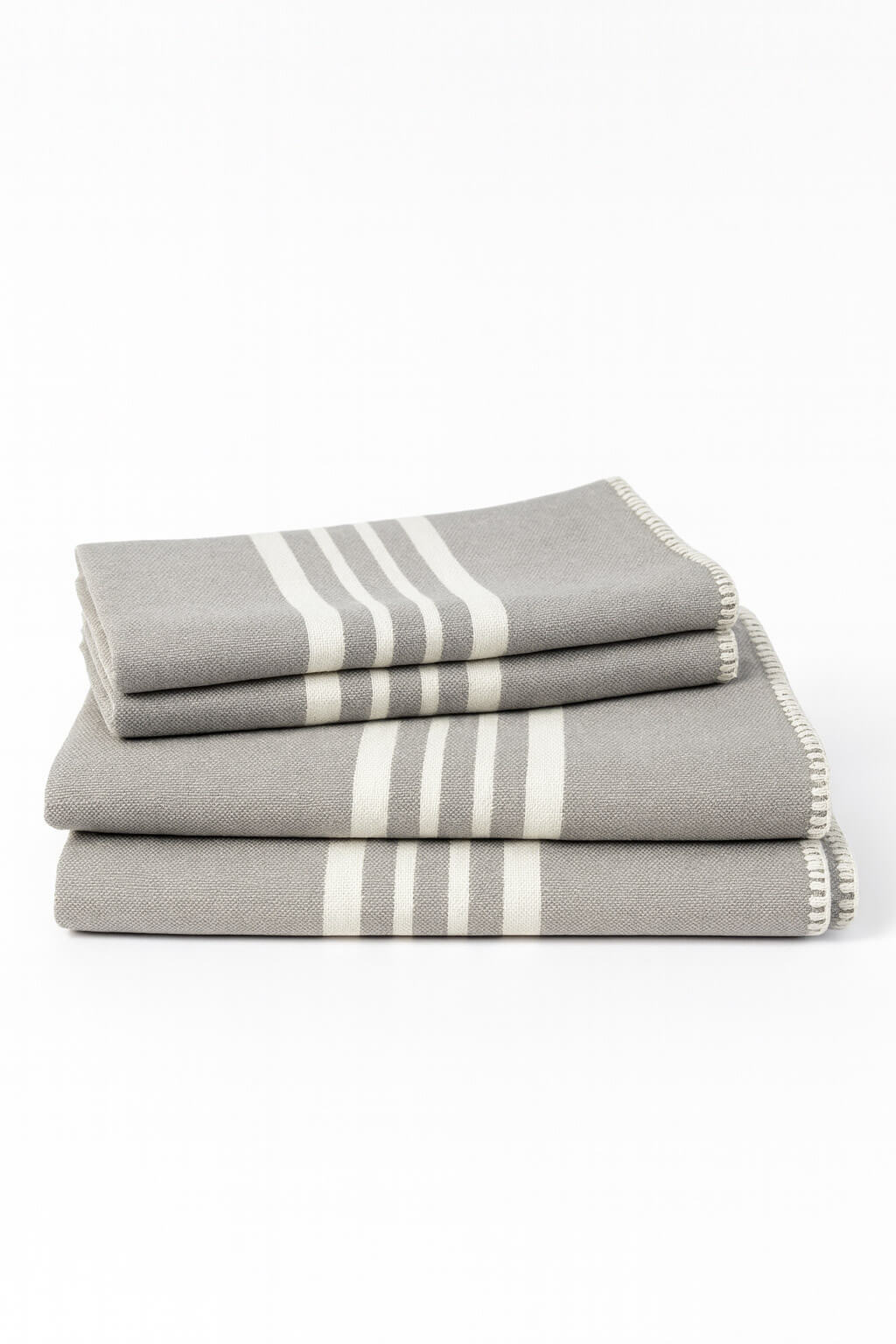 Farm House Turkish Towel Without Fringe Bundle, 2 Full Size and 2 Mini – view 37