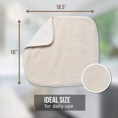 100% Cotton Terrycloth Dish Drying Mat, 16 x 18.5 Inch – view 7