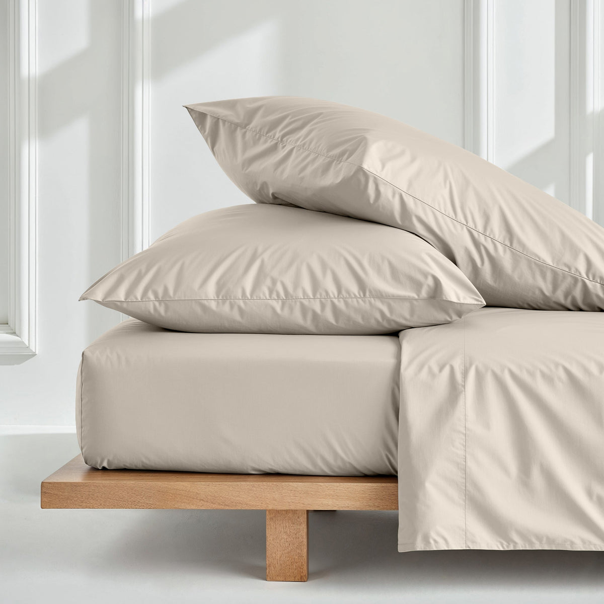 Luxe Australian Cotton Sateen Sheet Set, 400 Thread Count – view 2