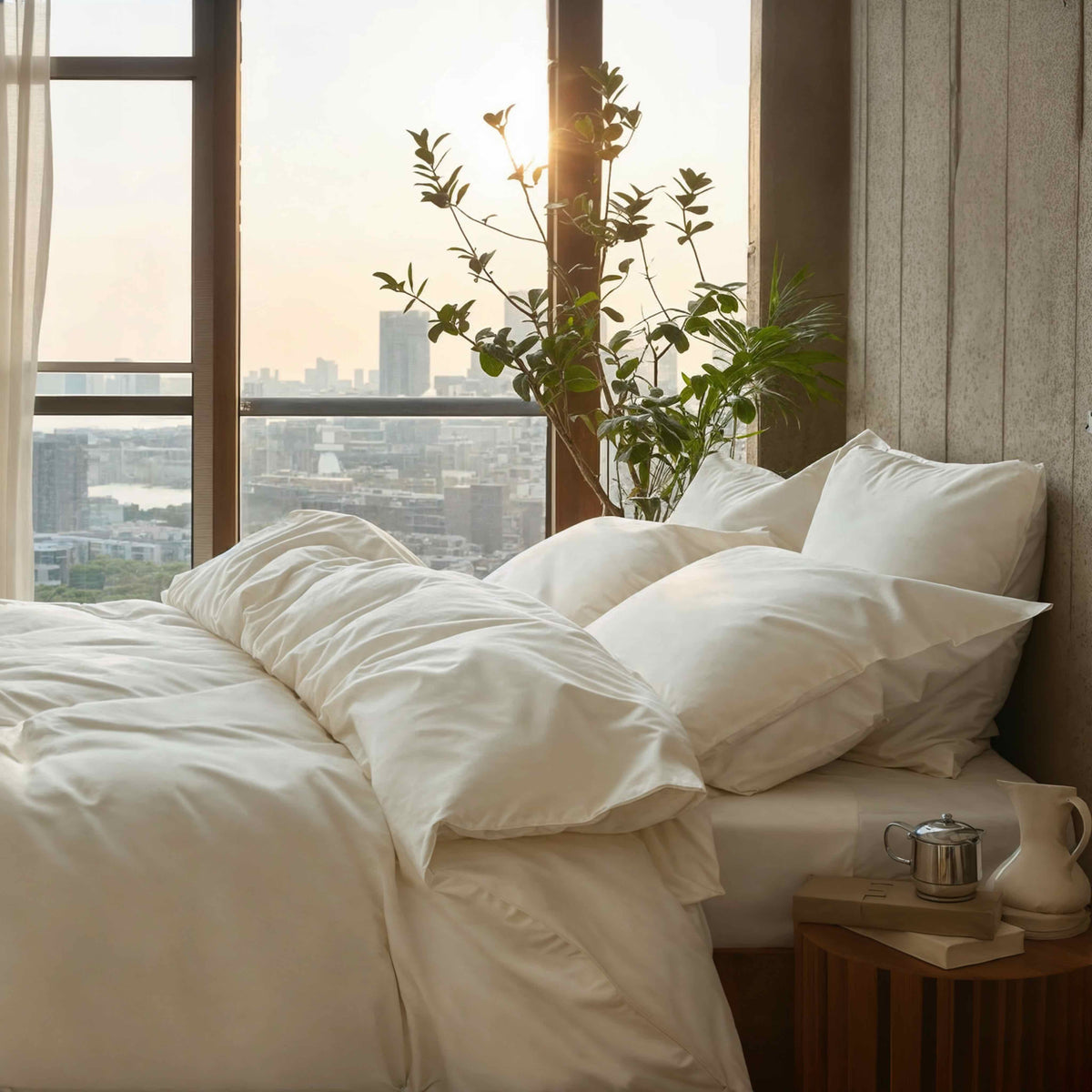 Luxe Australian Cotton Sateen Sheet Set, 400 Thread Count – view 15