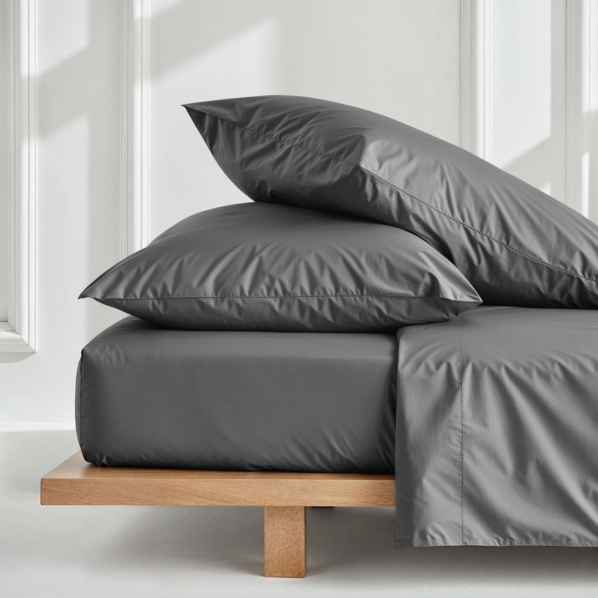 Luxe Australian Cotton Sateen Pillowcase Set, 400 Thread Count – view 41