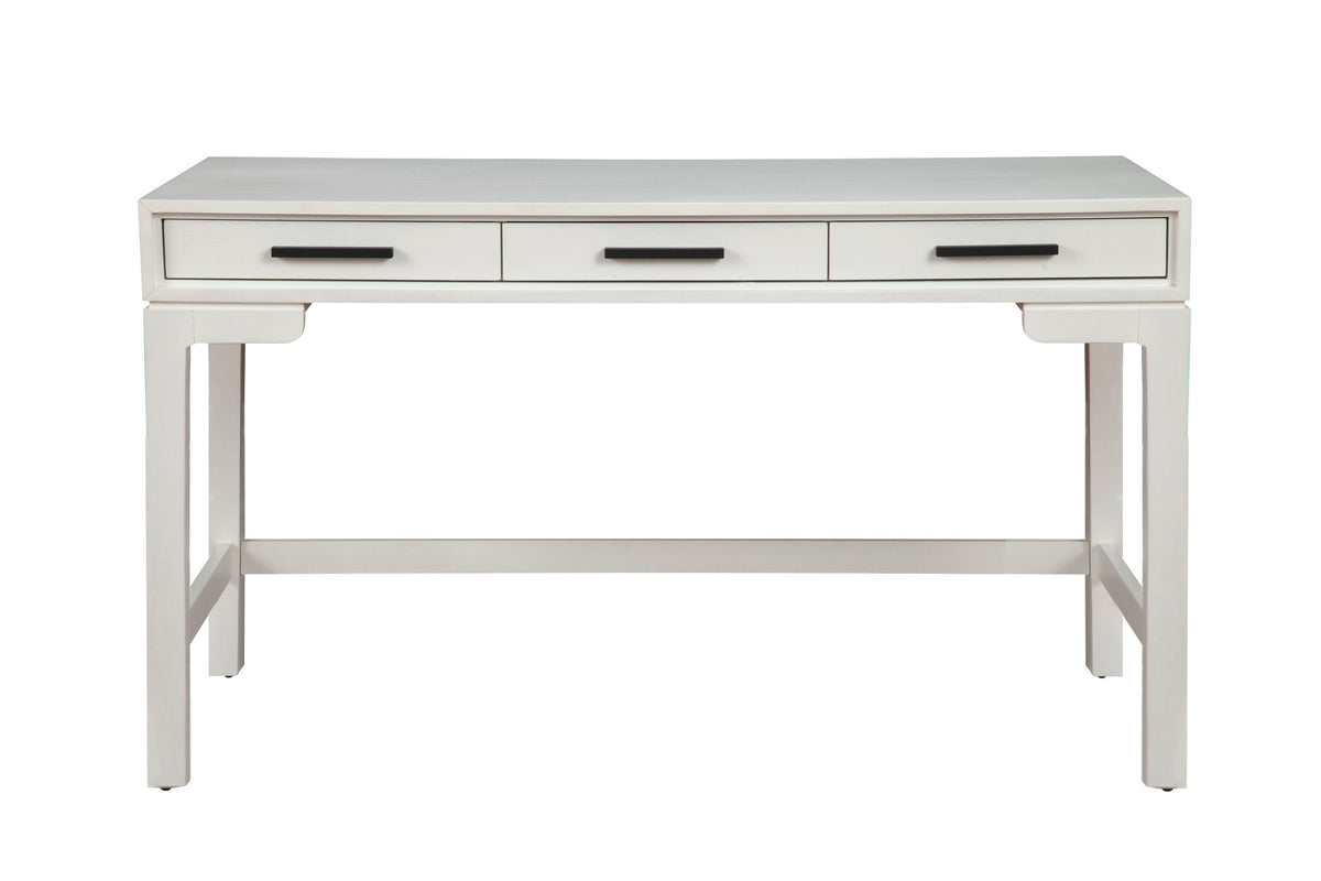 Nova Large Desk with 3 Drawers and Bronze Hardware – view 9