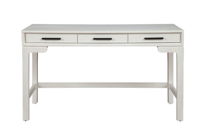 Nova Large Desk with 3 Drawers and Bronze Hardware – view 9
