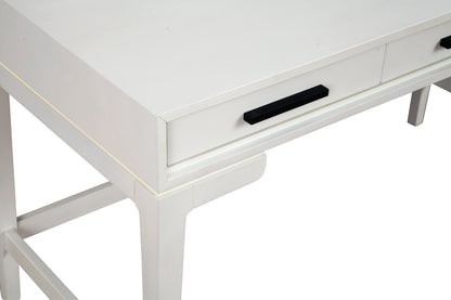 Nova Large Desk with 3 Drawers and Bronze Hardware – view 11
