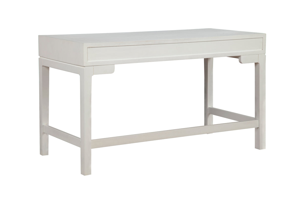 Nova Large Desk with 3 Drawers and Bronze Hardware – view 12