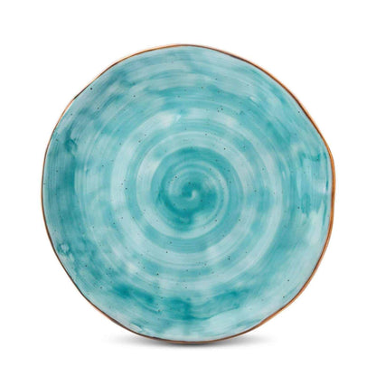 Cabana Turquoise Fine Bone China Dinnerware Set, 20 Piece – view 2