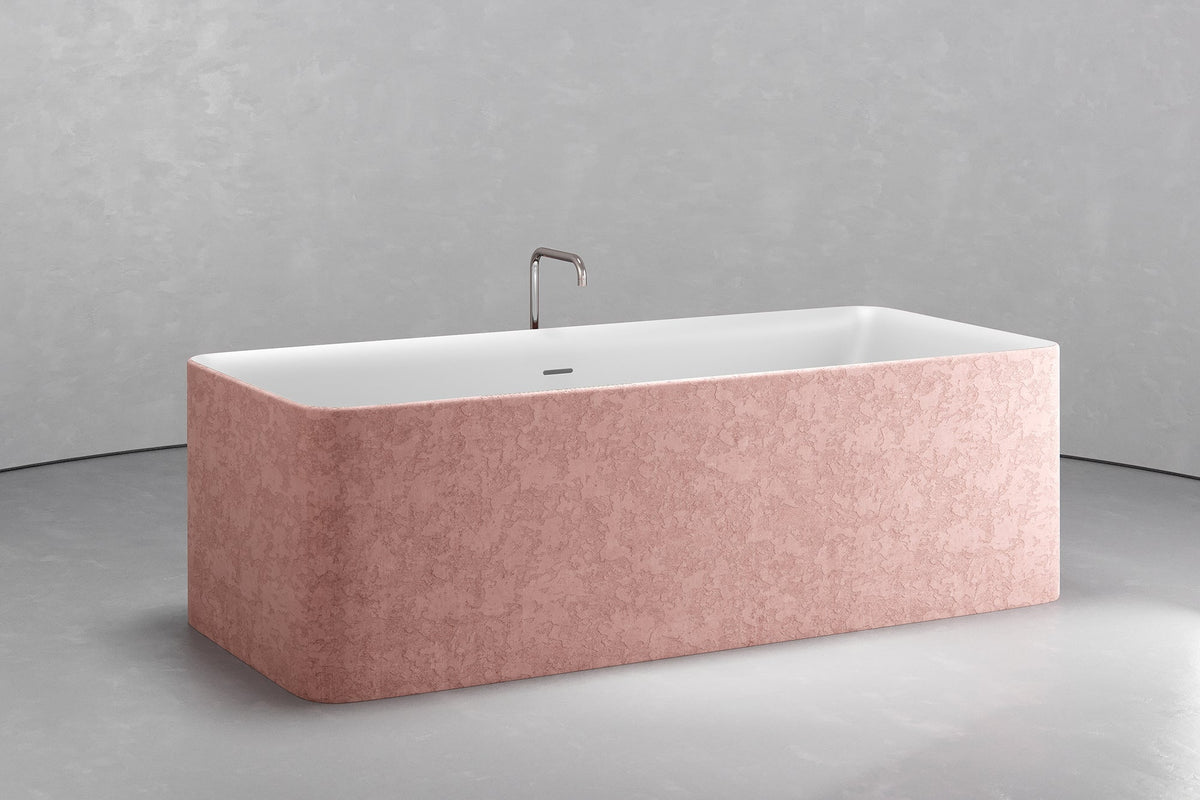 Rectangular Freestanding Concrete Soaking Tub, 92.5 Gallon – view 18