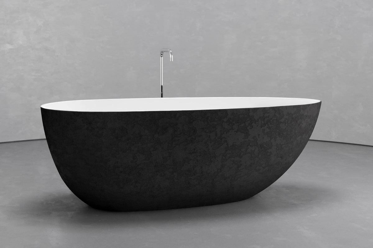 Egg-Shaped Freestanding Concrete Bathtub – Bespoke Collection – view 19