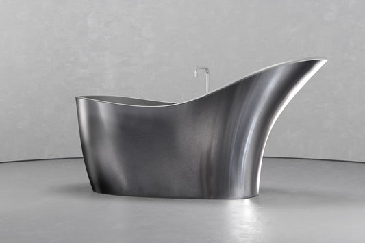 Custom Slipper Tub with Organic Curve Design
