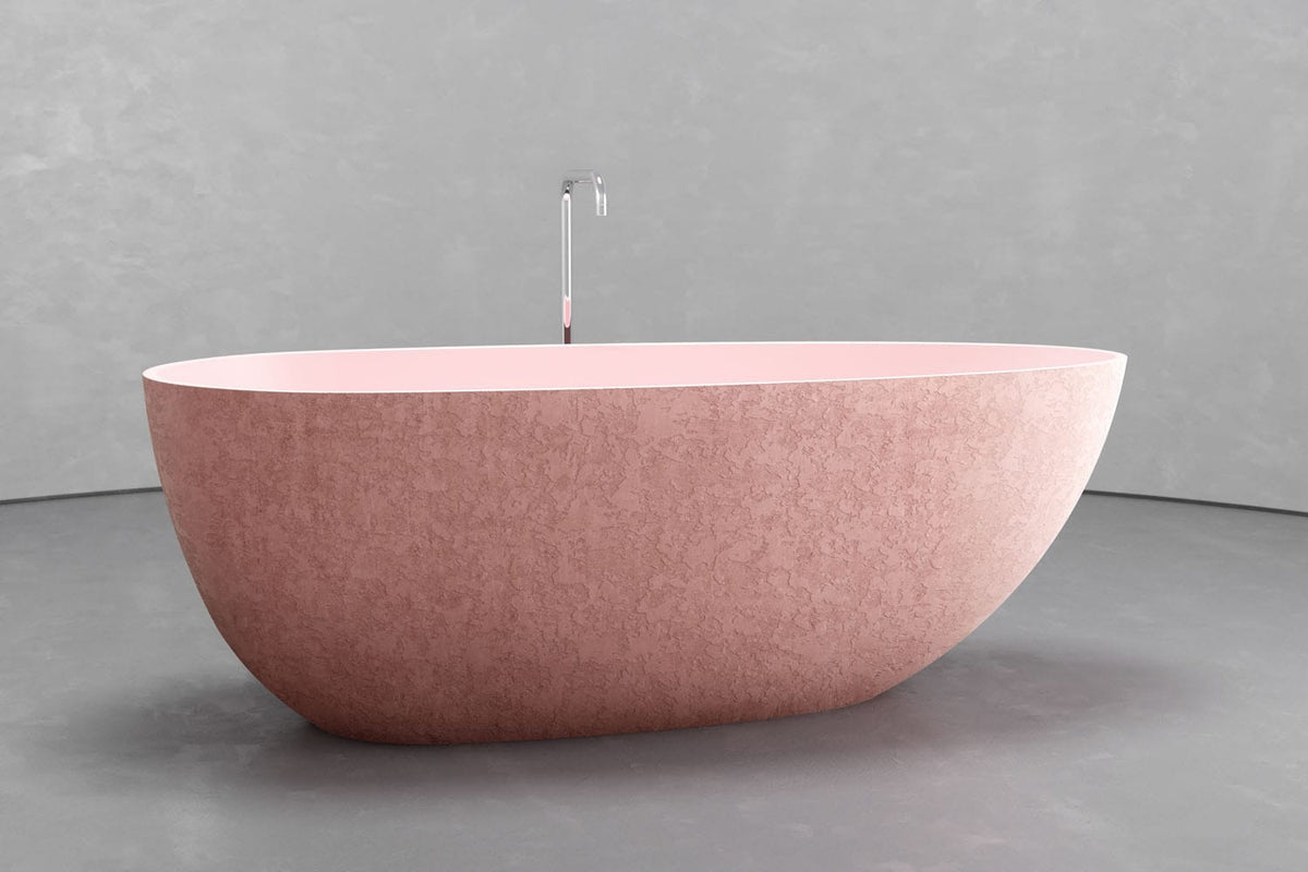 Egg-Shaped Freestanding Concrete Bathtub – Bespoke Collection – view 8