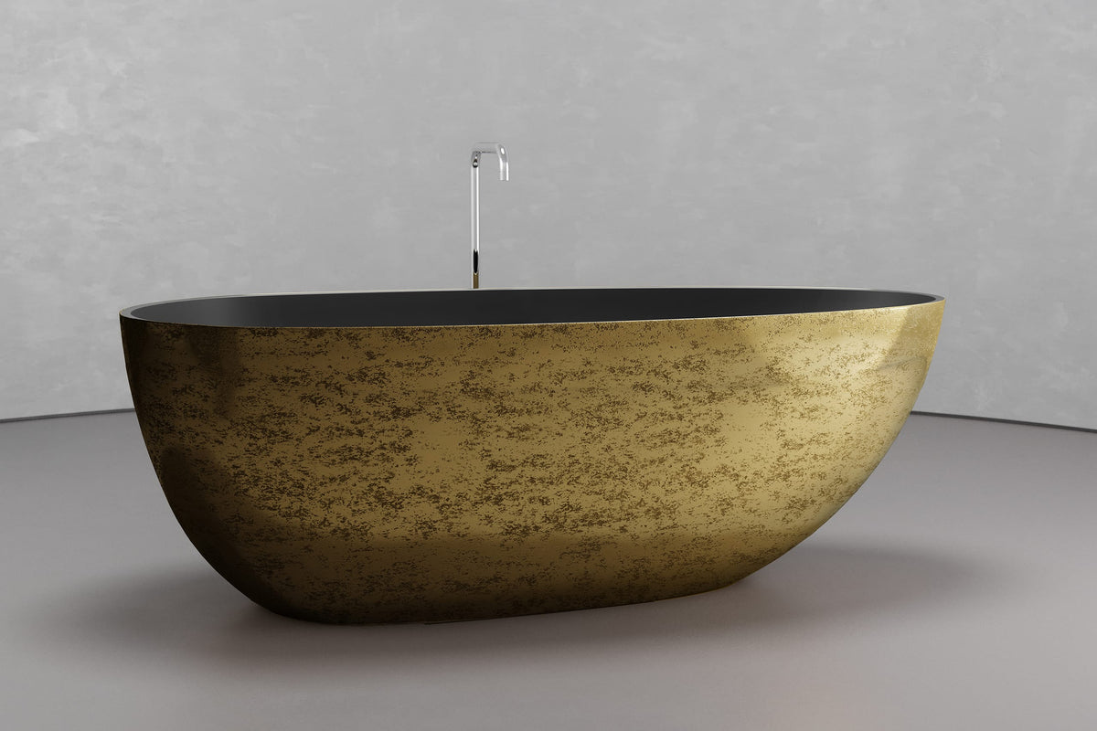 Egg-Shaped Freestanding Concrete Bathtub – Bespoke Collection – view 10