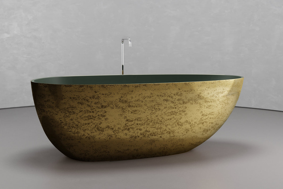 Egg-Shaped Freestanding Concrete Bathtub – Bespoke Collection – view 11