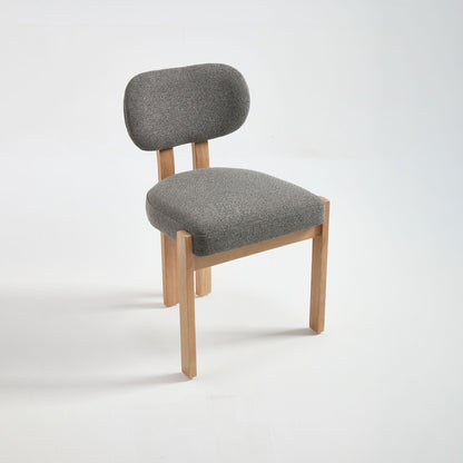 Upholstered Dining Chairs with Ergonomic Backrest, Set of 2 – view 2