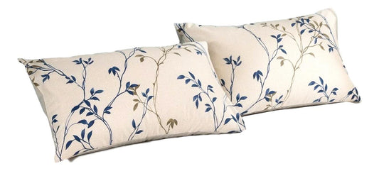 Poplin Cotton Leaf Vine Pillowcase Set (20 x 30)