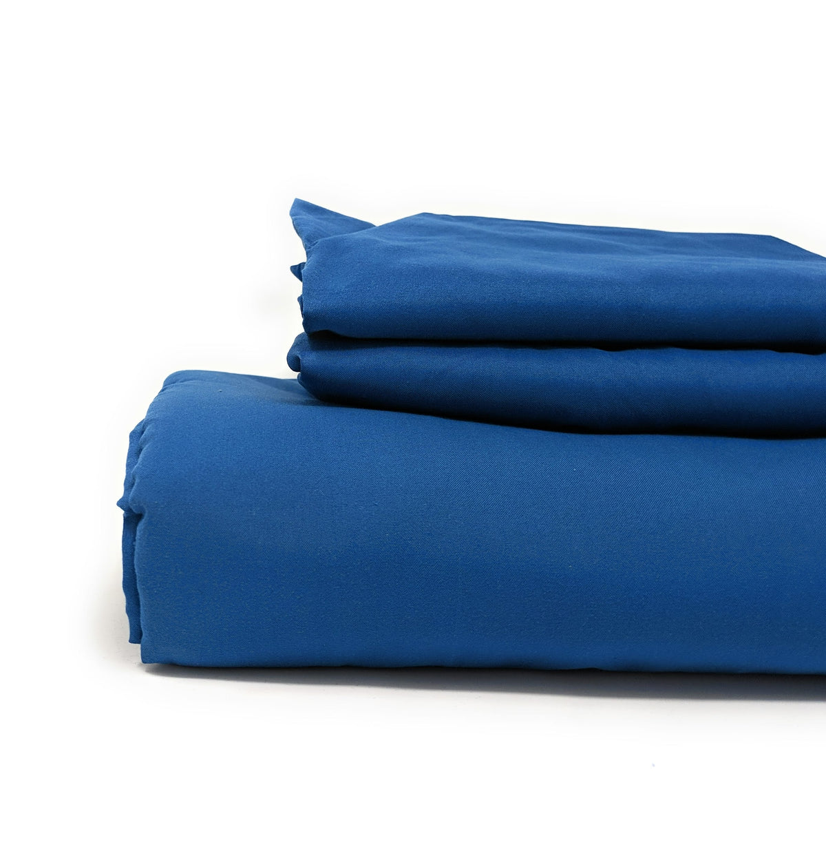 Ocean Blue Polyester Duvet Cover Set with Zipper Closure – view 3