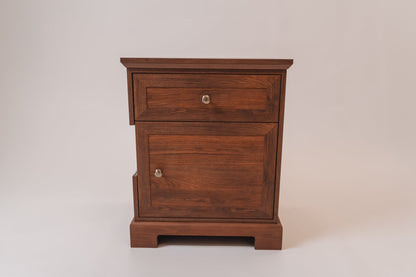 Charleston Walnut C-PAP Nightstand in Manufactured Wood and Laminate – view 3