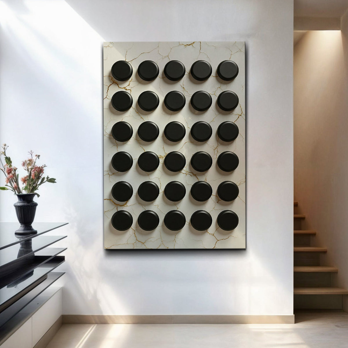 Abstract Minimalist Canvas Wall Art XI, Premium Gallery Wrapped – view 5