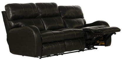 Angelo Italian Leather Power Reclining Sofa with Power Headrest – view 5