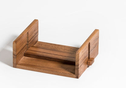 Acacia Wood Napkin Holder for Luncheon and Cocktail Napkins – view 3
