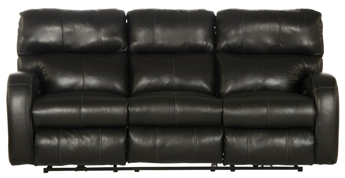 Angelo Italian Leather Power Reclining Sofa with Power Headrest – view 6