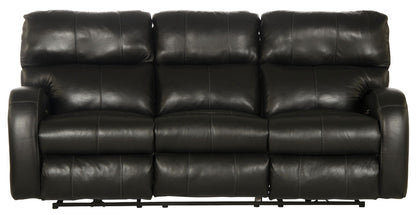 Angelo Italian Leather Power Reclining Sofa with Power Headrest – view 6
