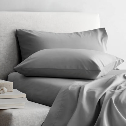 Luxe Australian Cotton Sateen Sheet Set, 400 Thread Count – view 25