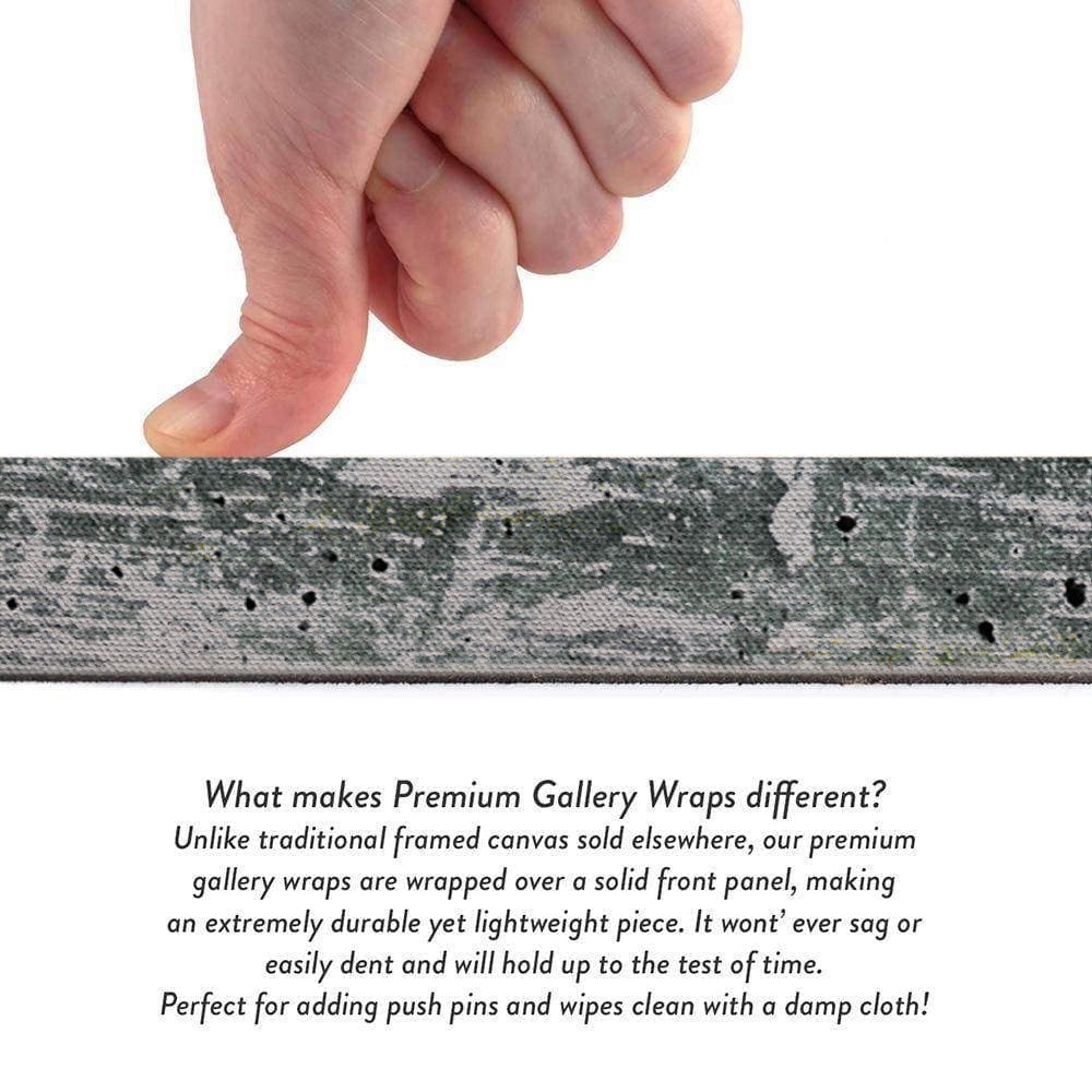 Modern Neutral Mountain Landscape Canvas Wall Art, Gallery Wrapped – view 9