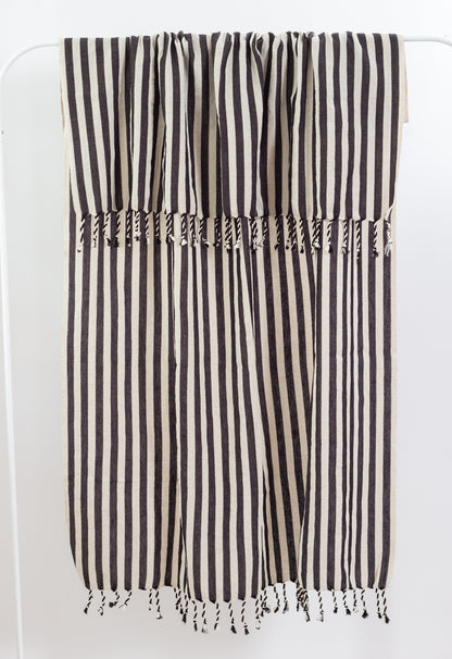 Zebra Hand Woven Cotton Linen Towel, Bath, Hand or Bath and Hand Set – view 4