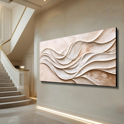Modern Abstract Minimalist Canvas Wall Art XIII, Wide Format – view 4