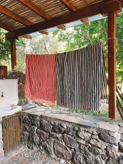 Zebra Hand Woven Cotton Linen Towel, Bath, Hand or Bath and Hand Set – view 11