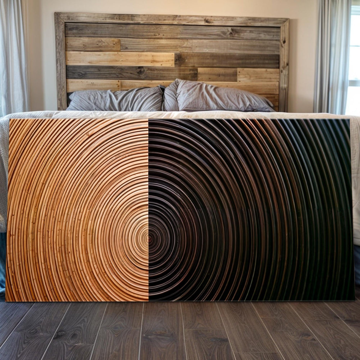 Modern Abstract Minimalist Canvas Wall Art XI, Wide Format – view 4