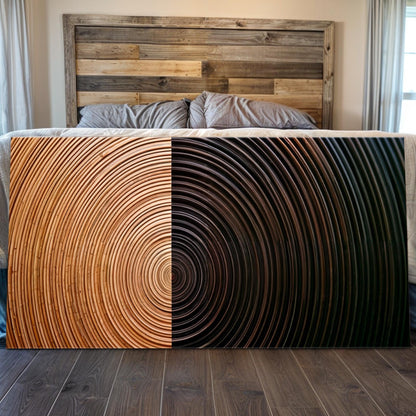 Modern Abstract Minimalist Canvas Wall Art XI, Wide Format – view 4
