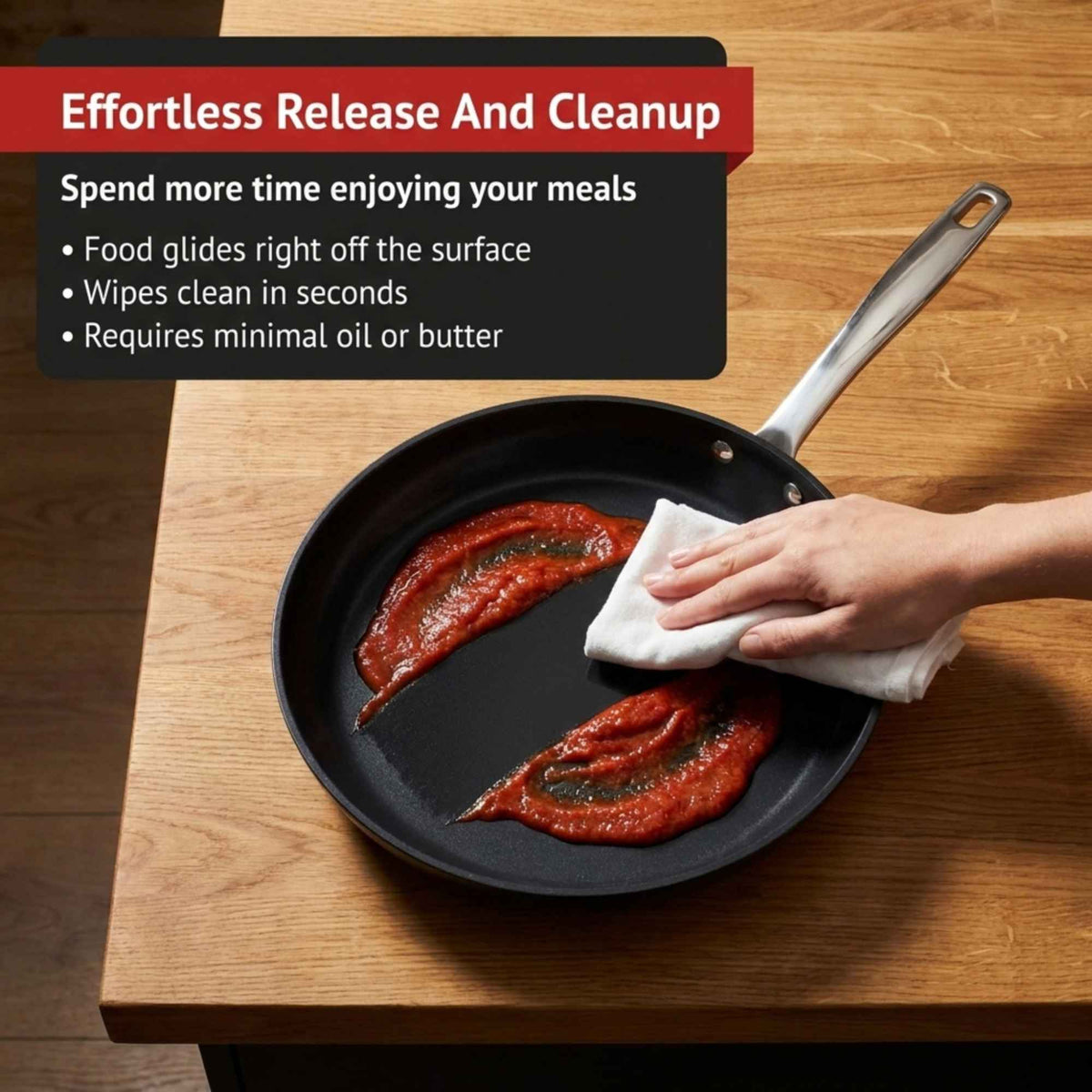 Ceramic Nonstick Cookware Set, 12-Piece - view 4