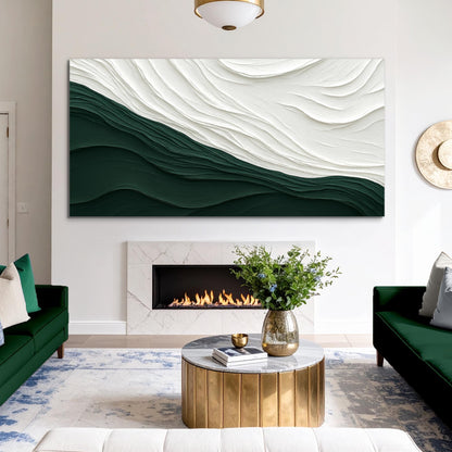 Modern Abstract Minimalist Canvas Wall Art IX, Wide Format – view 4
