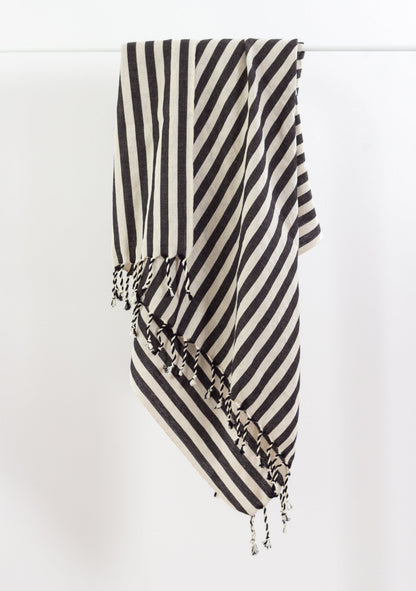 Zebra Hand Woven Cotton Linen Towel, Bath, Hand or Bath and Hand Set – view 6