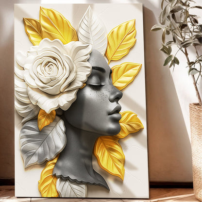 Floral Majesty Canvas Wall Art III, Premium Gallery Wrapped – view 5