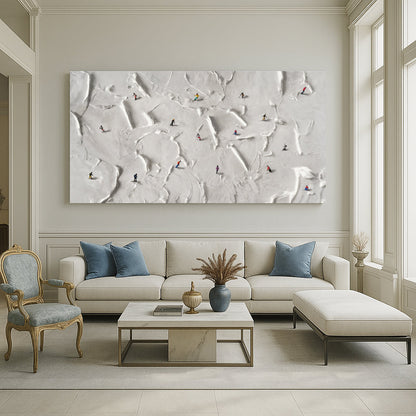Mountain Minimalist Canvas Wall Art V, Wide Gallery Wrapped – view 5